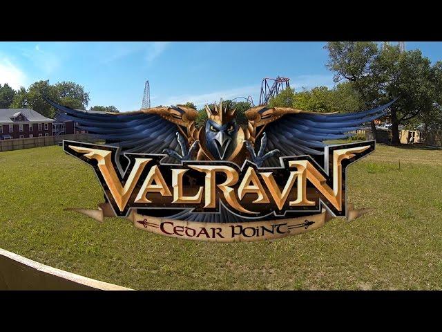 Cedar Point Valravn Construction Update #1