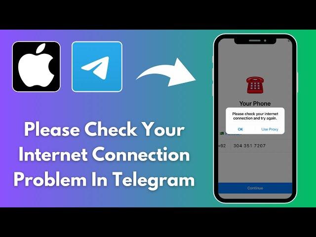 How to Fix Telegram Please Check Your Internet Connection And Try Again Problem