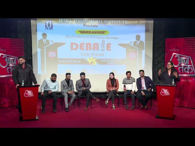 Debate on Advantages and Disadvantages of social media by ITMI Students | Award winning debate