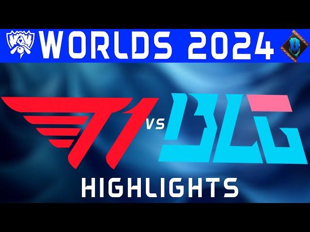 T1 vs BLG Highlights | Worlds Swiss Stage 2024 | T1 vs Bilibili Gaming by Onivia