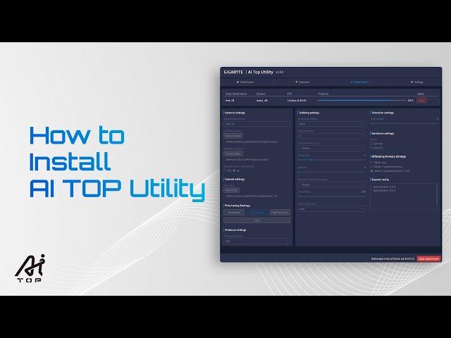 How to Install AI TOP Utility | GIGABYTE AI TOP