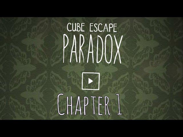 Cube Escape PARADOX Chapter 1 Walkthrough Rusty Lake