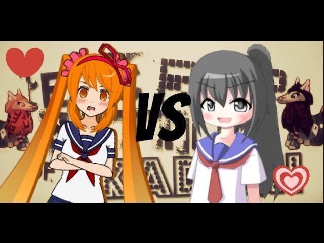 Yandere Sim- rap battle Osana VS Ayano {AJ style}