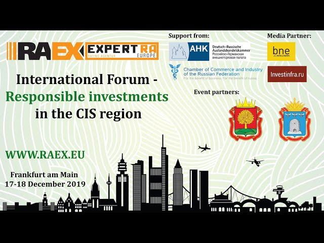 International Forum Responsible investments in the CIS region