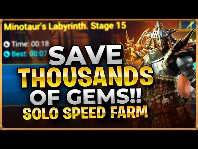 20 SEC RATHALOS SOLO SPEED FARM!! A MUST USE For Minotaur 15 Raid Shadow Legends