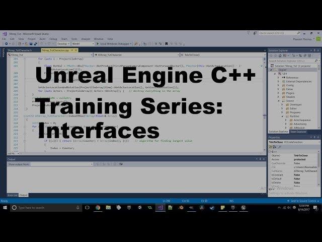 Unreal Engine C++ Training Series - Interfaces