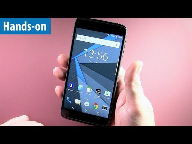 Sicherstes Android-Smartphone? Blackberry DTEK 50 im Hands-on von mobiwatch | Kurz-Test | deutsch