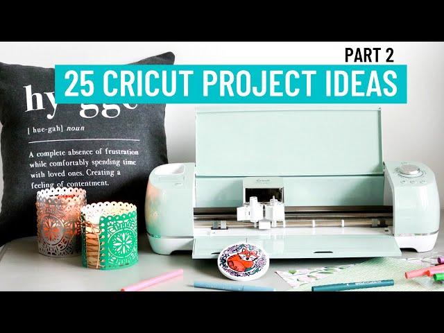 25 Cricut Project Ideas | To Make Money !! FUN AND EASY Crafts To make and sell!