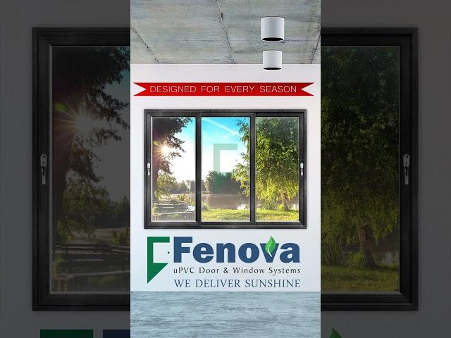 Experience the benchmark of weatherproof uPVC doors & windows by Fenova  #upvcprofile #upvc_windows