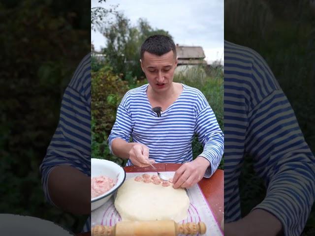 ВКУСНЕЙШИЕ ДЕРЕВЕНСКИЕ ПЕЛЬМЕНИ | SIDELNIKOVVV | #Shorts