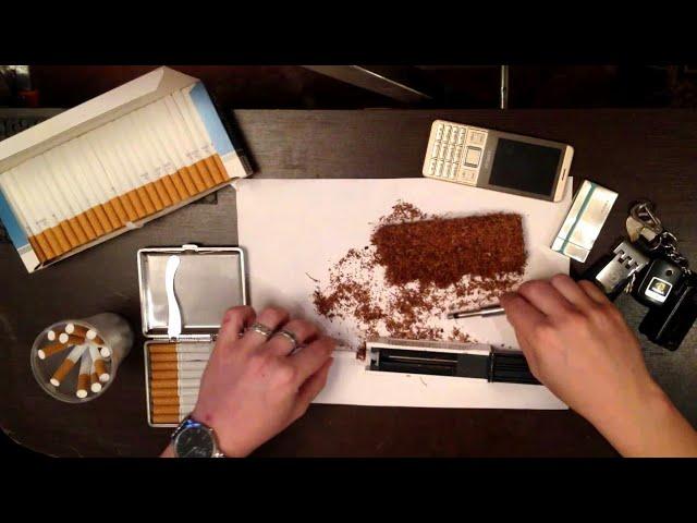 Машинка для набивки сигаретных гильз