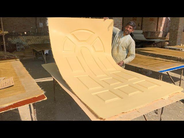 For Beginners making of fiber glass door// fiberGlass Door kesy banta hai//(chaman skills)