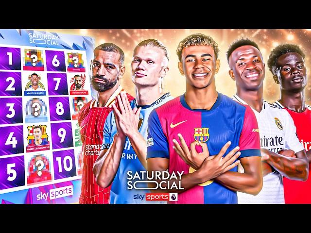 Ranking the 10 BEST forwards in Europe RIGHT NOW!  | Saturday Social