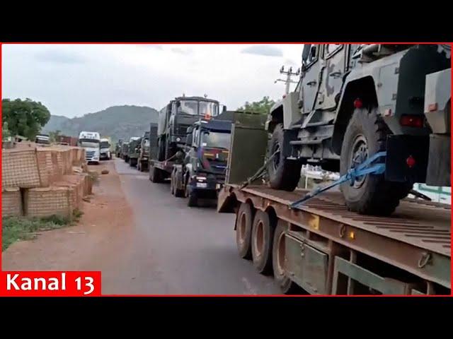 Russia expands its military footprint in Africa, delivering modern weapons to conflict zones