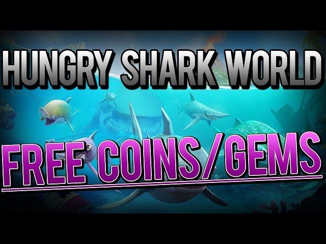 Hungry Shark World - GEMME E MONETE INFINITE GRATIS - FREE UNLIMITED GEMS and COINS [ITA-SUB ENG]