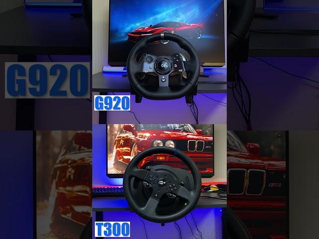 Logitech G920 VS Thrustmaster T300