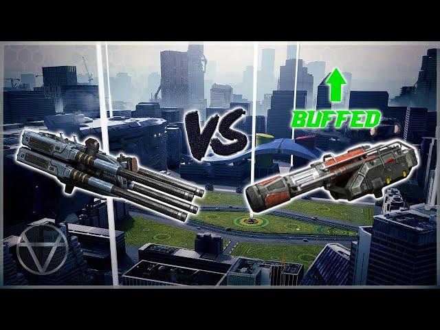 [WR]  Buffed Tsar VS Vengeance - Titan Weapons Comparison | War Robots