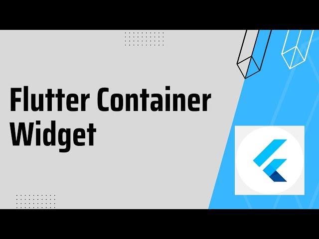 flutter container widget example | Container widget flutter example | flutter widgets