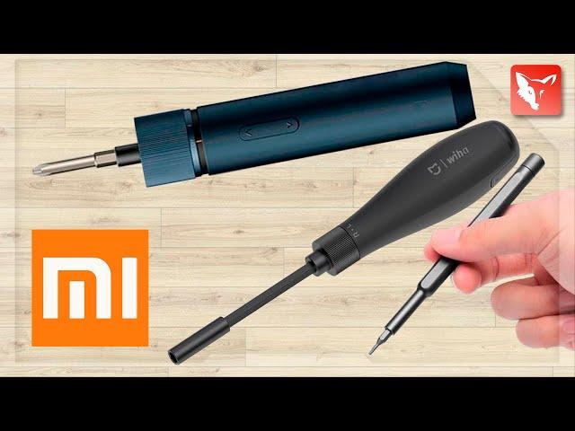 отвертки XIAOMI MiJia Wiha screw driver set 24 в 1,  Wiha 8-in-1 и HOTO 3.6V.