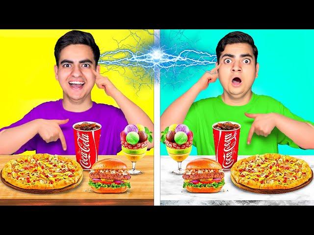 TWIN TELEPATHY FOOD CHALLENGE