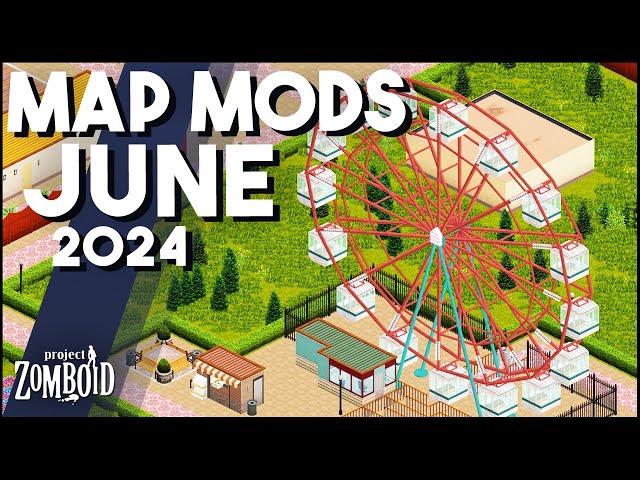 The BEST Map Mods For Project Zomboid! Map Mods From June 2024 For Project Zomboid!