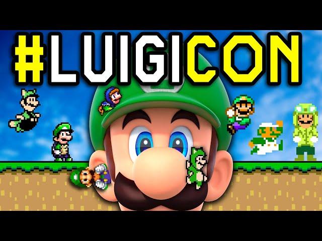 Mario Multiverse LuigiCon! - A celebration of Luigi with 100 second fun and challenging levels