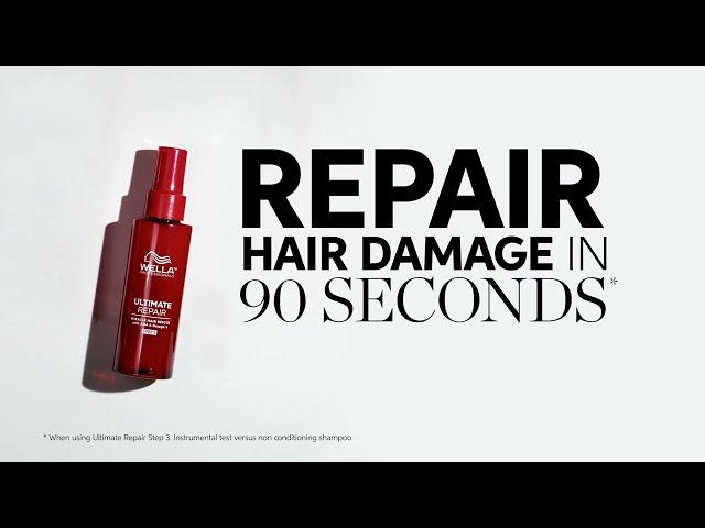 Discover the ULTIMATE outer repair demo | Wella Professionals