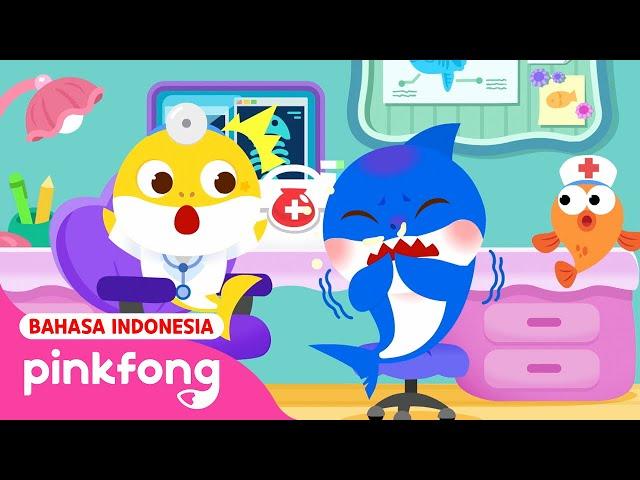 Kumpulan Kartun Rumah Sakit Baby Shark | Petugas Polisi Terluka! | Pinkfong Indonesia