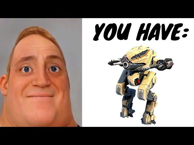 Mr. Incredible becoming canny HD [WAR ROBOTS VERSION] | "YOU HAVE __ ROBOT" MEME | Mighty spector