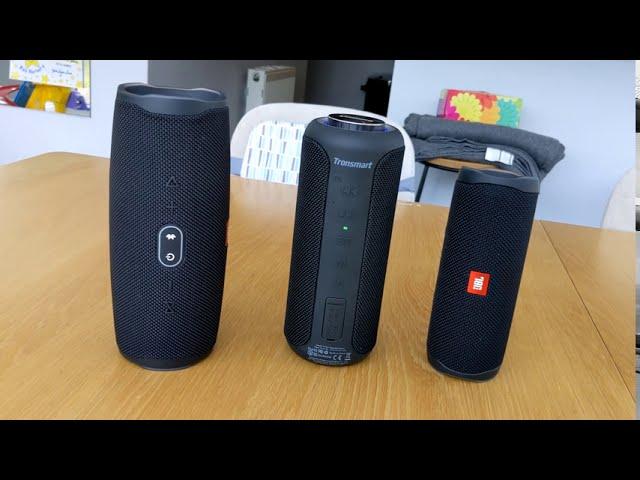 Tronsmart T6 Plus (Upgraded) Bluetooth Speaker Review | Comparison With JBL Charge 4 And JBL Flip 5