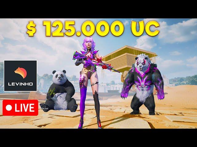  LEVINHO Panda Buddy $ 125.000 UC Opening | PUBG MOBILE #PandaBuddy