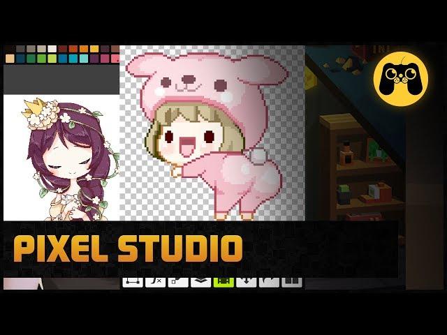 Pixel Studio - Как рисовать по клеточкам пиксель арт на Android и IOS. Обзор и гайд by Artalasky