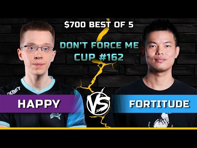 WC3 | $700 Best of 5 | [UD] Happy vs Fortitude [HU] | Don't Force Me Cup #162