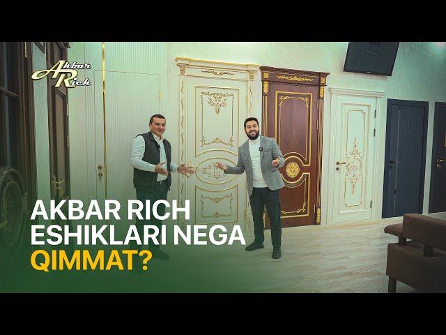 Akbar Rich eshiklari nega qimmat? | Hamza filialimizdan intervyu