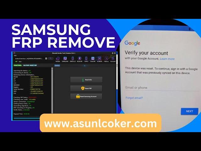 Samsung FRP Remove All model by Phoenix Service Tool