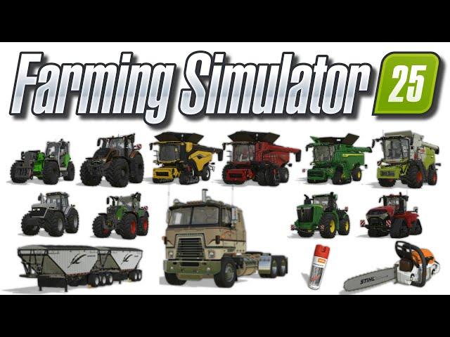 FS25 Website Update #1 - 102 Pieces of Equipment! | Farming Simulator 25