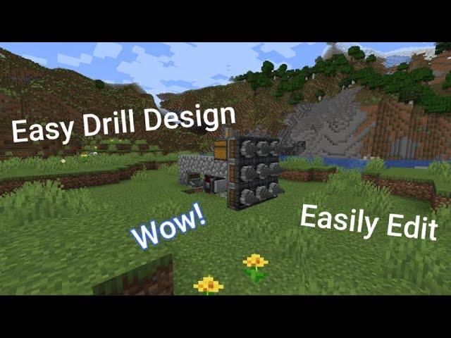 Create Mod - How to make an Easily Scalable Mining Drill