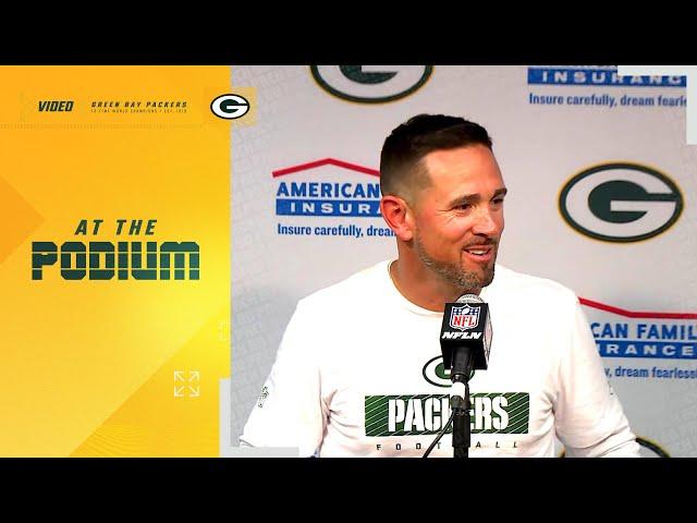 Matt LaFleur on QB Malik Willis: 'I've never seen something like this'