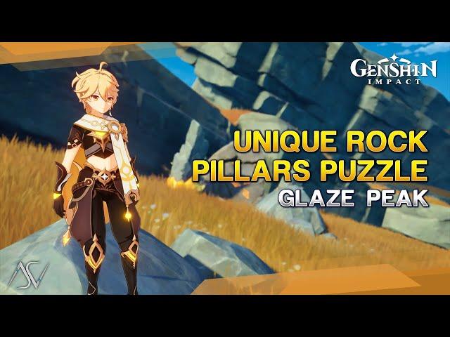 Unique Rock Pillars Puzzle Glaze Peak (2) - The Chasm!
