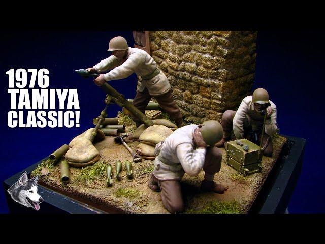 Classic Tamiya 1/35 scale realistic WWII Diorama.