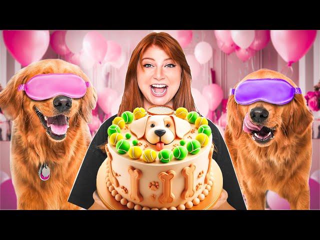 I Built My DOGS Their DREAM Birthday Party! 