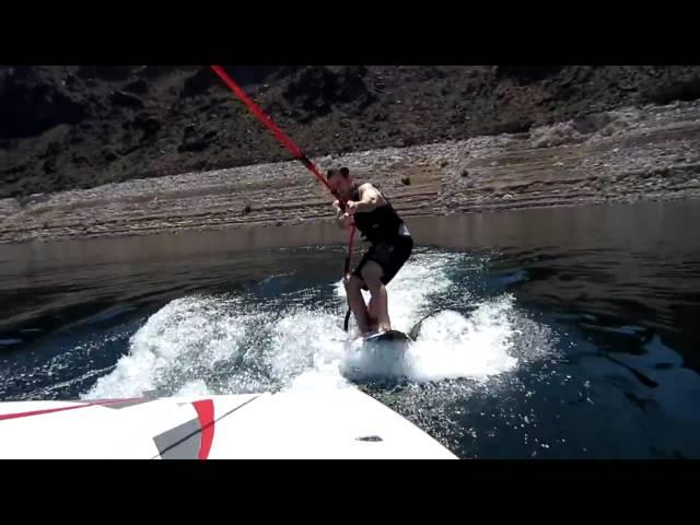 How not to do a deck start with a 4-year-old on the surfboard