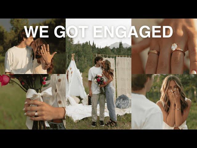 WE GOT ENGAGED!! + wedding ring shopping 