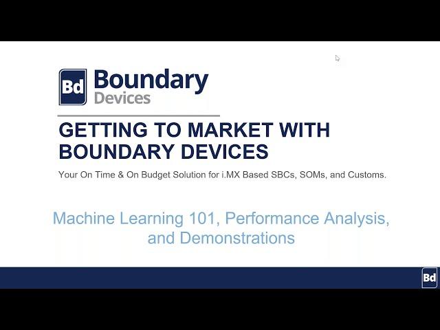 Machine Learning 101 - Google Edge TPU vs i.MX 8M Plus NPU Comparison