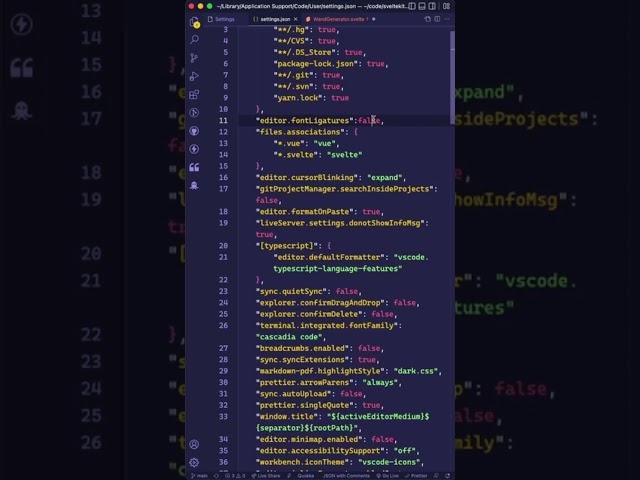 Amazing FREE VS Code Font #shorts