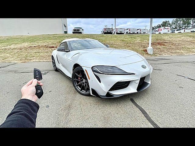 2023 Toyota GR Supra Premium 3.0: Start Up, Exhaust, Test Drive, Walkaround, POV and Review