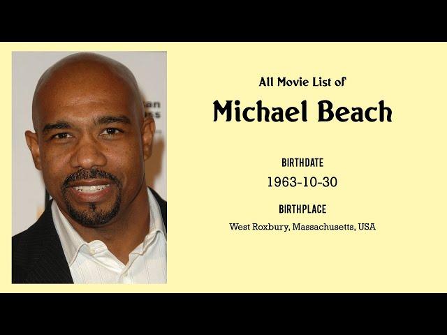 Michael Beach Movies list Michael Beach| Filmography of Michael Beach