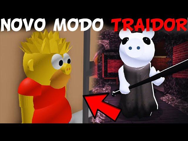 NOVO MODO TRAIDOR!! E NOVOS FINAIS!! - Roblox The Piggysons - NightExtreme