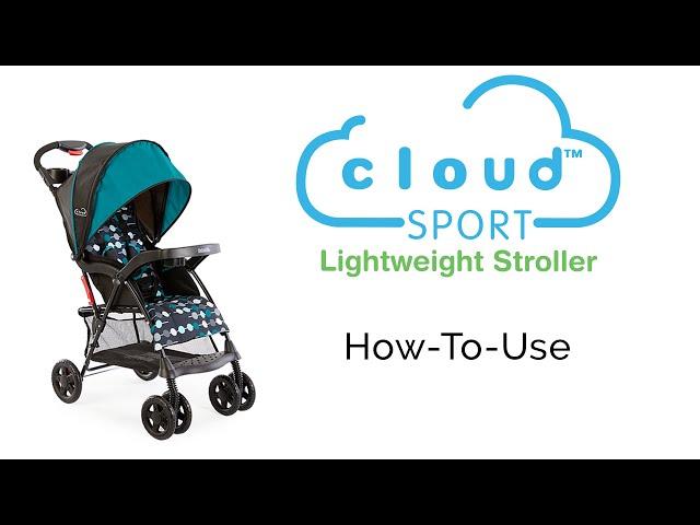 How to Use Your Kolcraft Cloud Sport Lightweight Stroller (Model KL030)