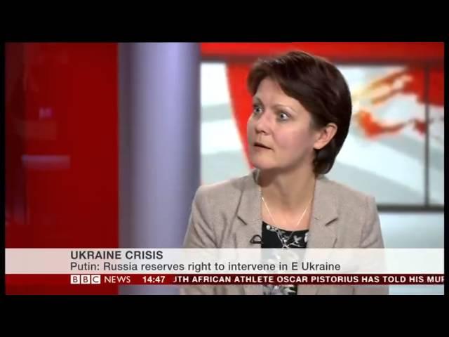 Professor Elena Korosteleva BBC News 04 03 2014